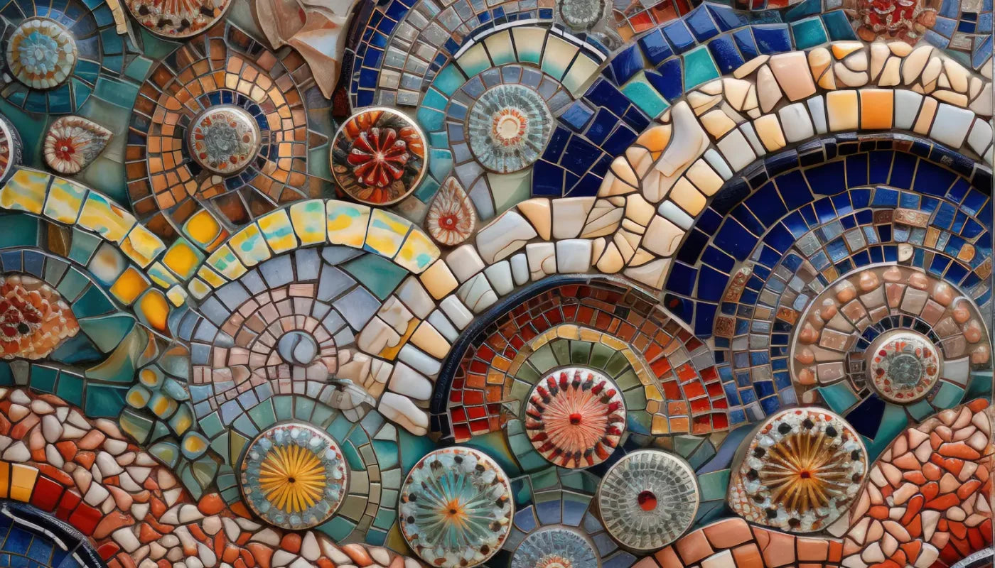 Fountainmosaictiles 14’X8’ Ultracloth (168 X 96 Inch) Backdrop