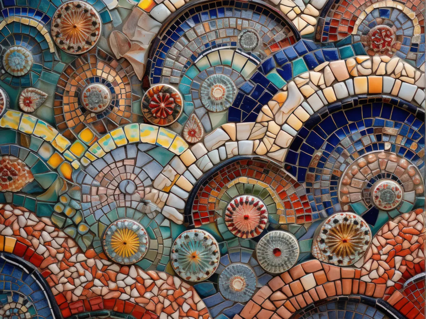 Fountainmosaictiles 6’8X5’ Fleece (80 X 60 Inch) Backdrop