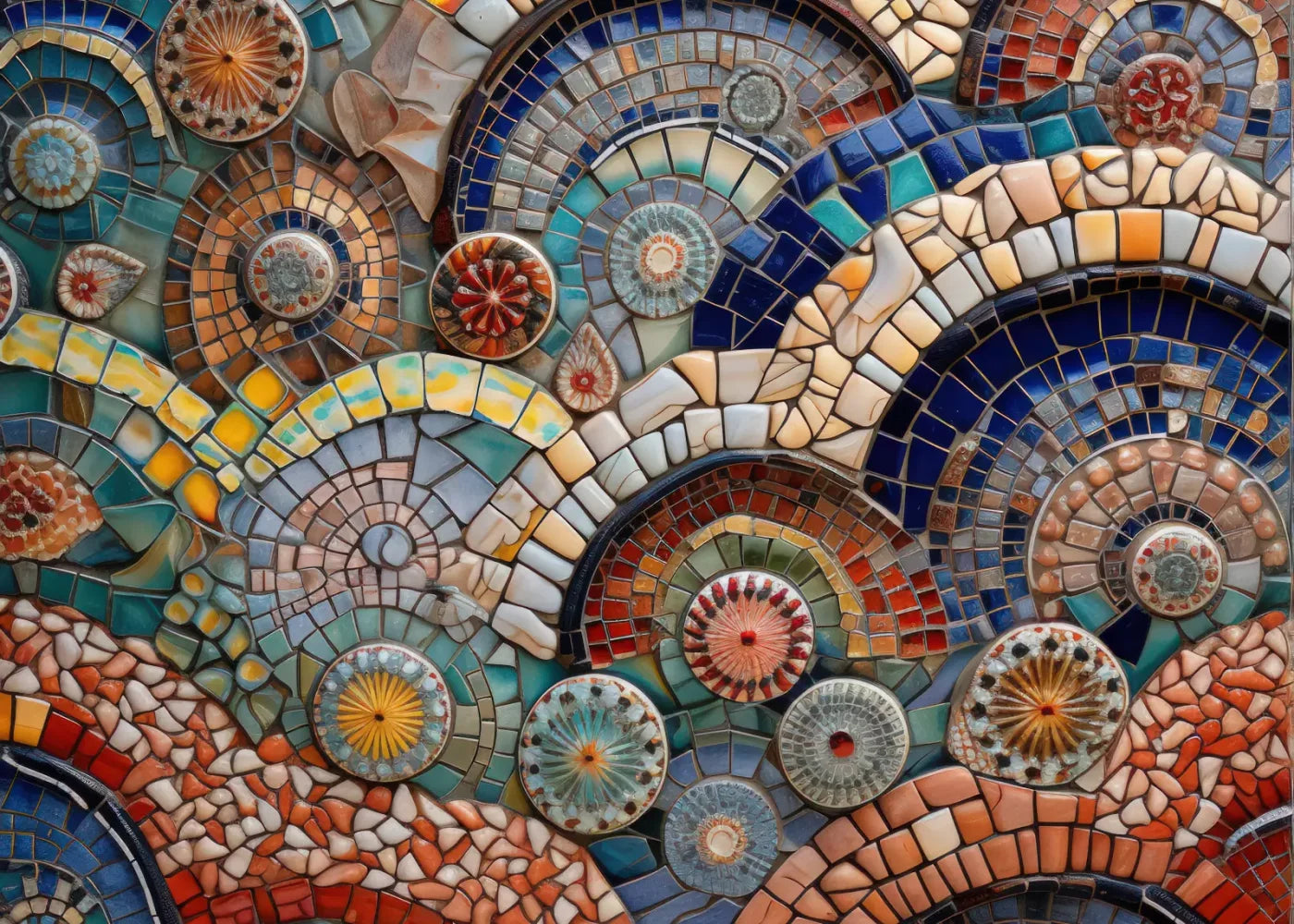 Fountainmosaictiles 7’X5’ Ultracloth (84 X 60 Inch) Backdrop