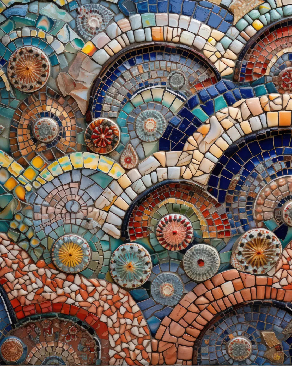 Fountainmosaictiles 8’X10’ Fleece (96 X 120 Inch) Backdrop
