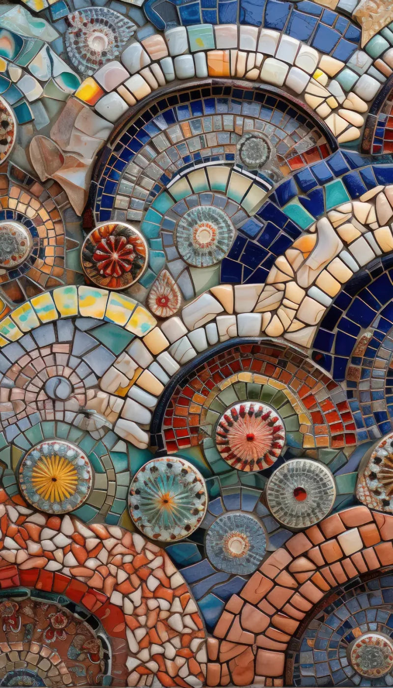 Fountainmosaictiles 8’X14’ Ultracloth (96 X 168 Inch) Backdrop