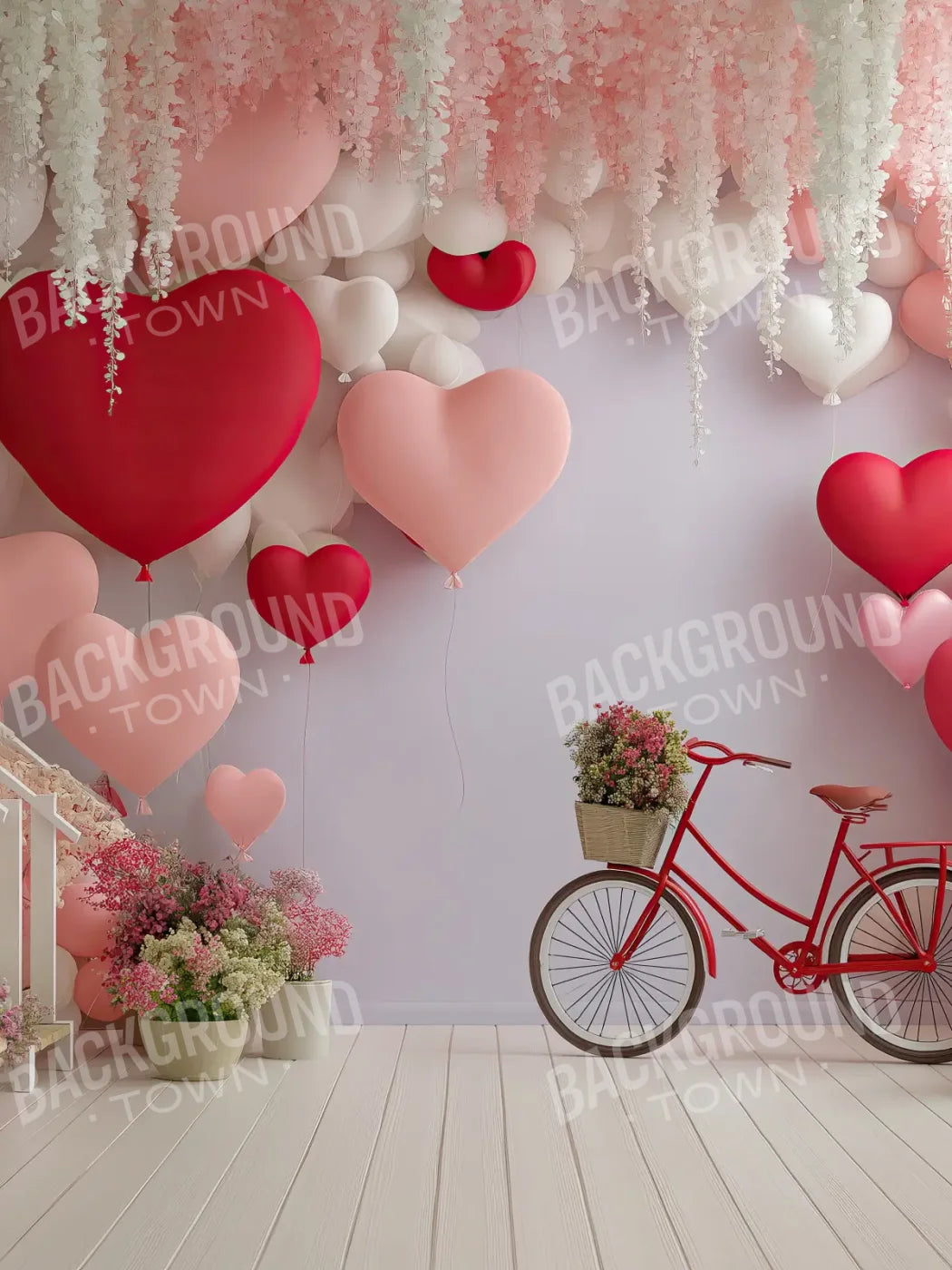 Foyer Of Love 5’x6’8 Fleece (60 x 80 inch) Backdrop