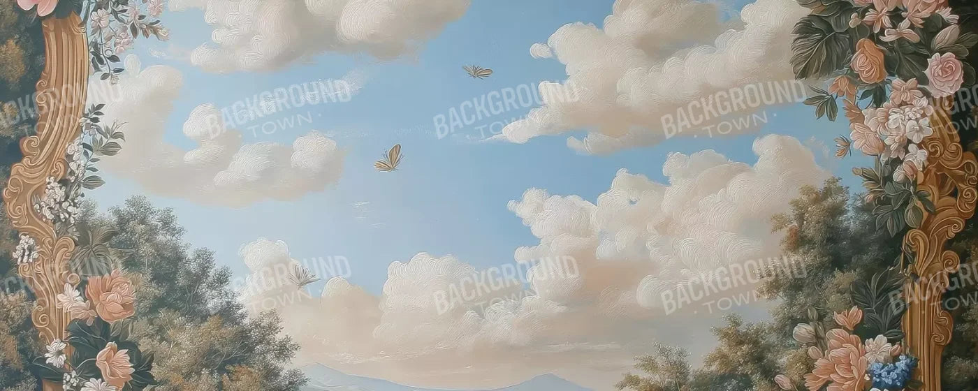 Framing The Sky 20’X8’ Ultracloth (240 X 96 Inch) Backdrop