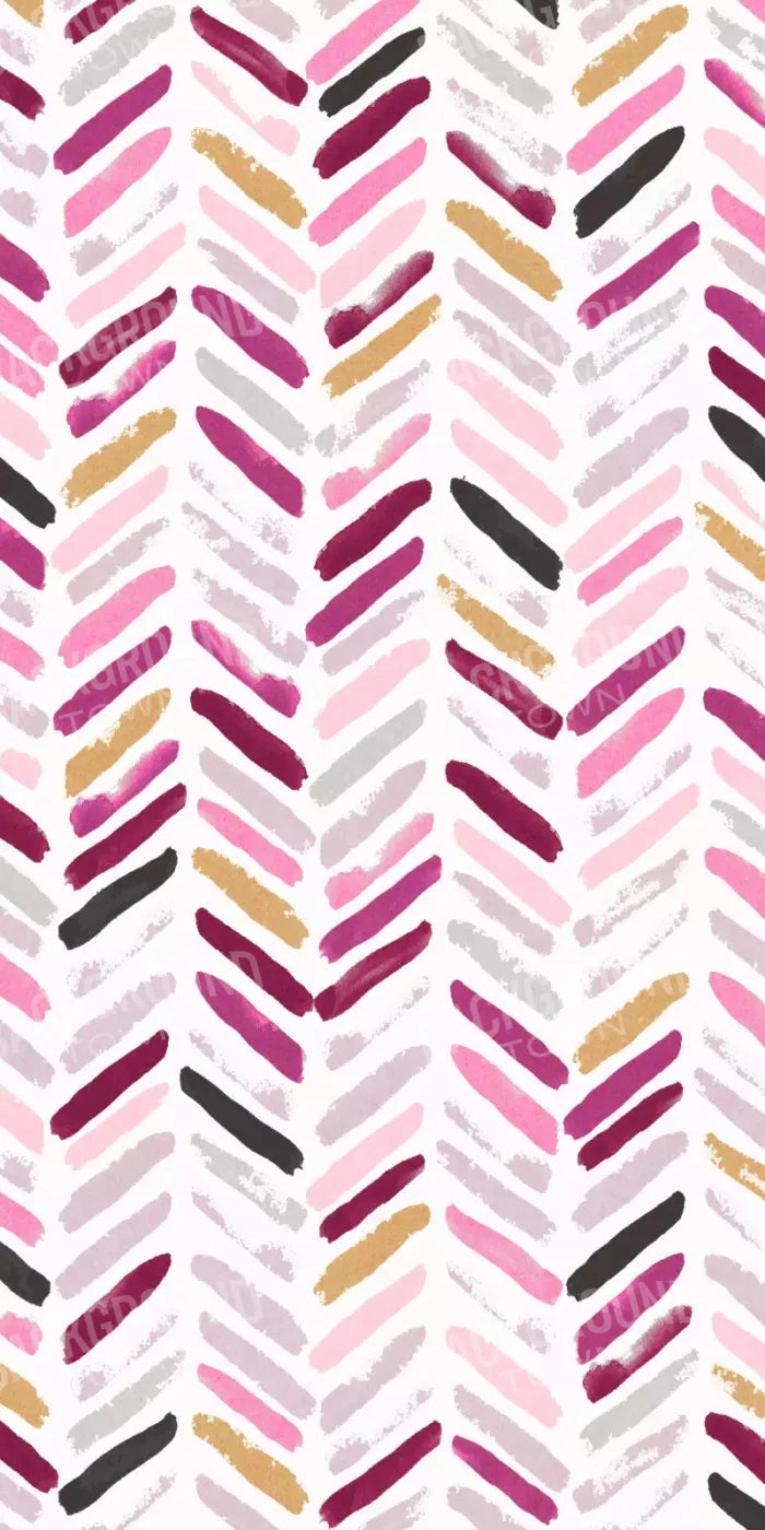 Francine Chevron 10X20 Ultracloth ( 120 X 240 Inch ) Backdrop