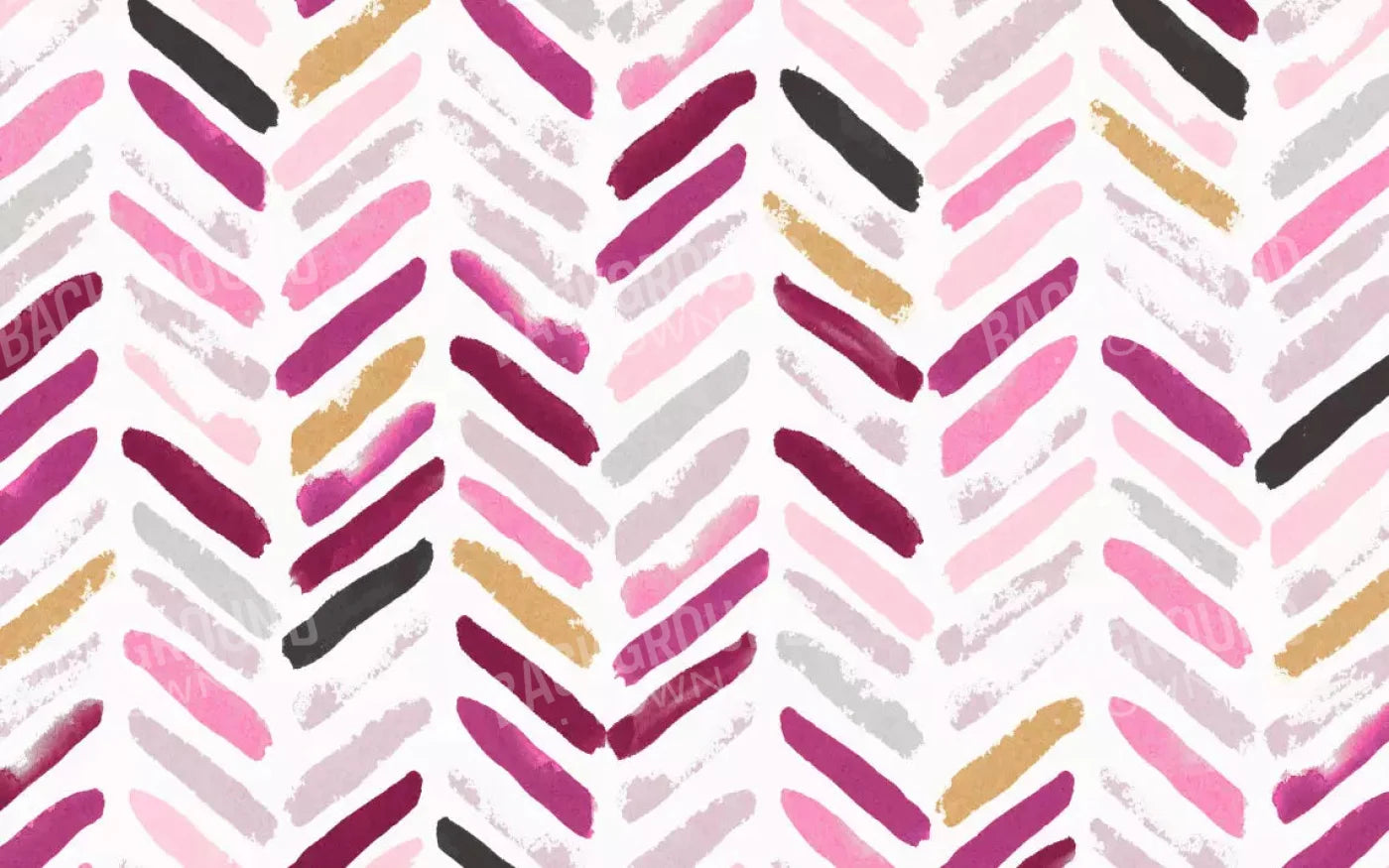 Francine Chevron 14X9 Ultracloth ( 168 X 108 Inch ) Backdrop