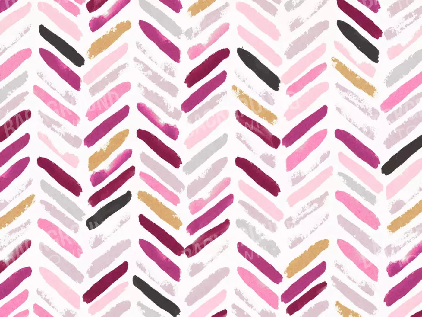 Francine Chevron 68X5 Fleece ( 80 X 60 Inch ) Backdrop