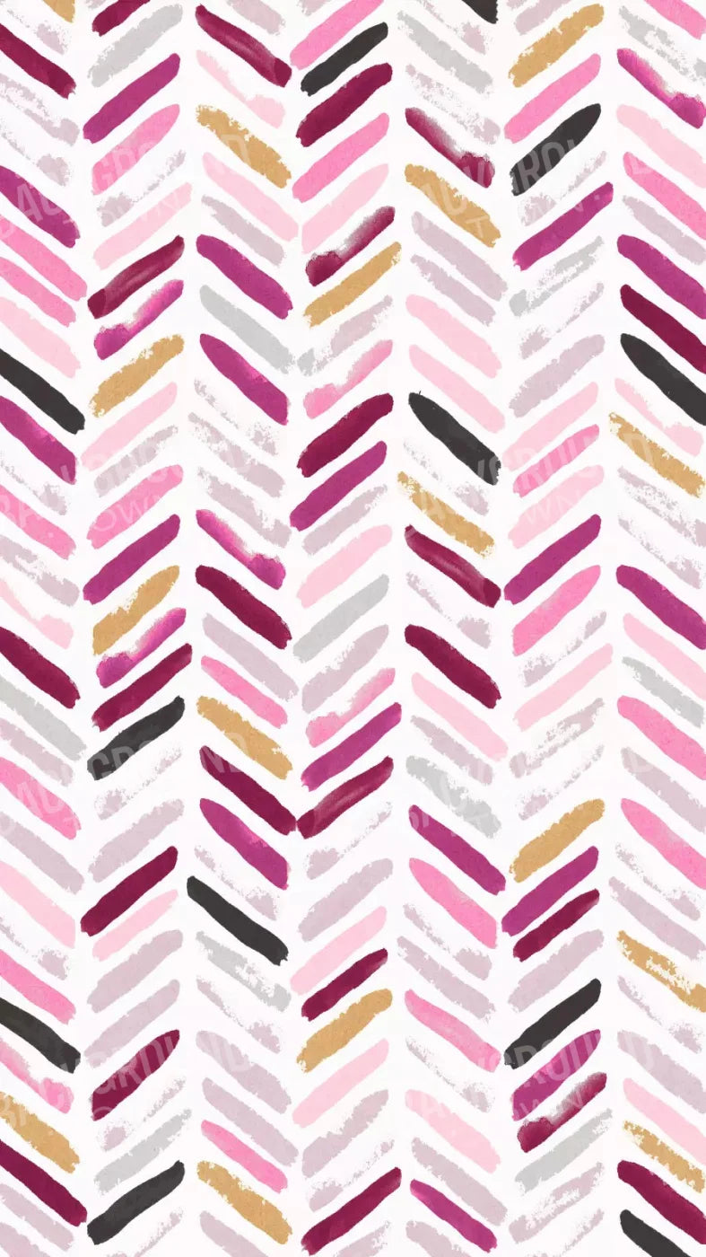 Francine Chevron 8X14 Ultracloth ( 96 X 168 Inch ) Backdrop