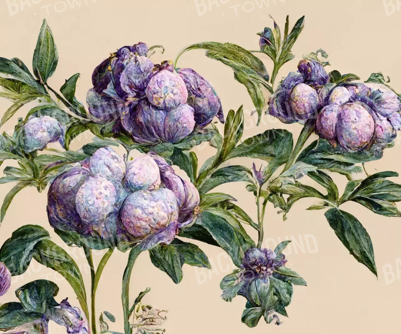 French Botanical 12’X10’ Ultracloth (144 X 120 Inch) Backdrop