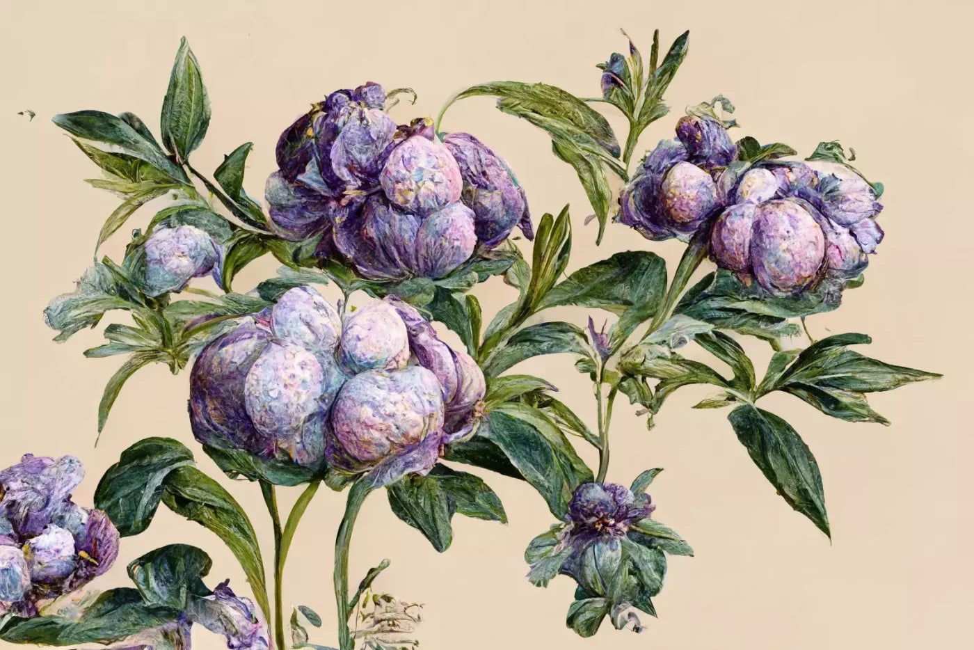 French Botanical 12’X8’ Ultracloth (144 X 96 Inch) Backdrop