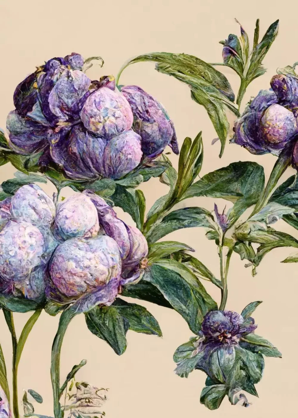 French Botanical 5’X7’ Ultracloth (60 X 84 Inch) Backdrop
