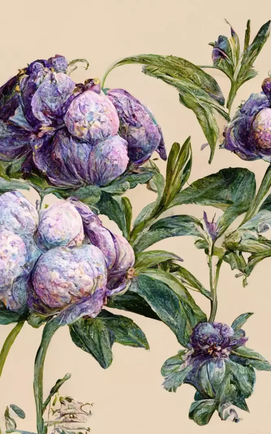 French Botanical 5’X8’ Ultracloth (60 X 96 Inch) Backdrop