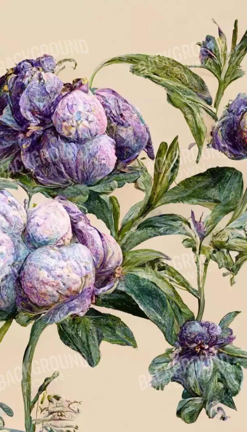 French Botanical 8’X14’ Ultracloth (96 X 168 Inch) Backdrop