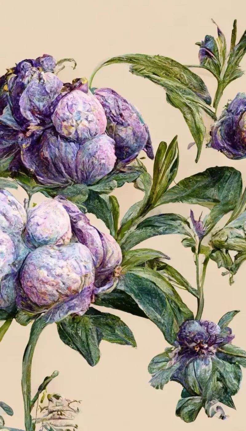 French Botanical 8’X14’ Ultracloth (96 X 168 Inch) Backdrop