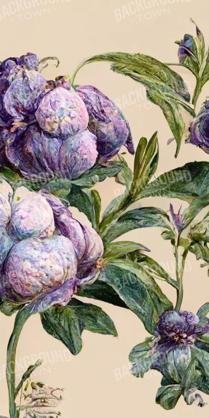 French Botanical 8’X16’ Ultracloth (96 X 192 Inch) Backdrop