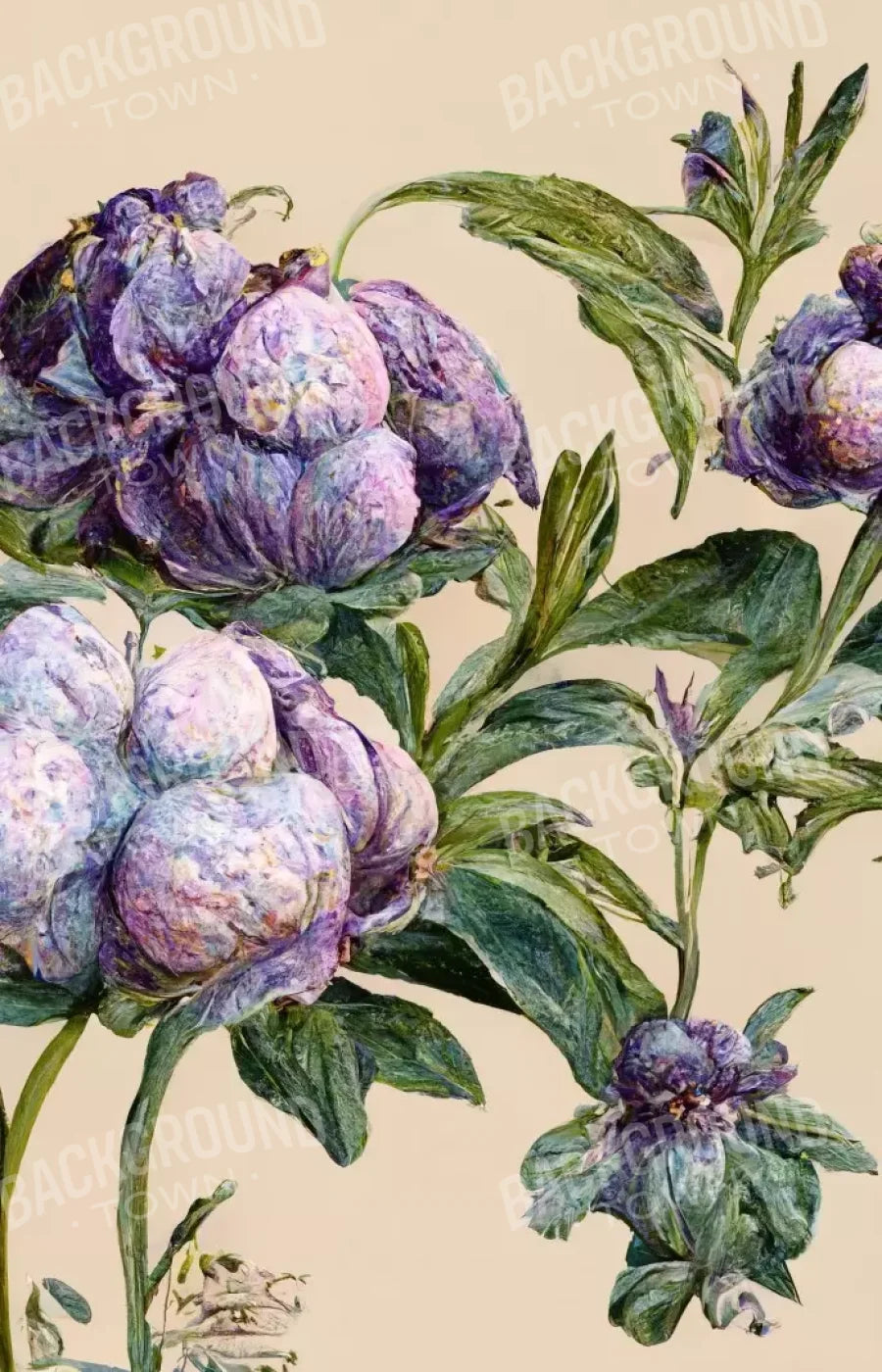 French Botanical 9’X14’ Ultracloth (108 X 168 Inch) Backdrop
