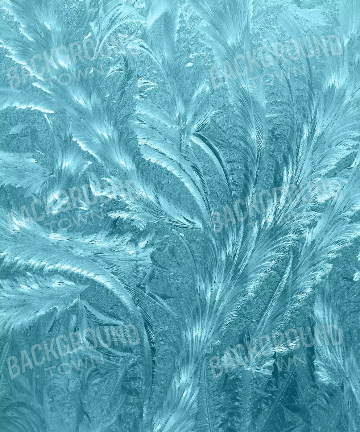 Blue Winter Backdrop for Photography