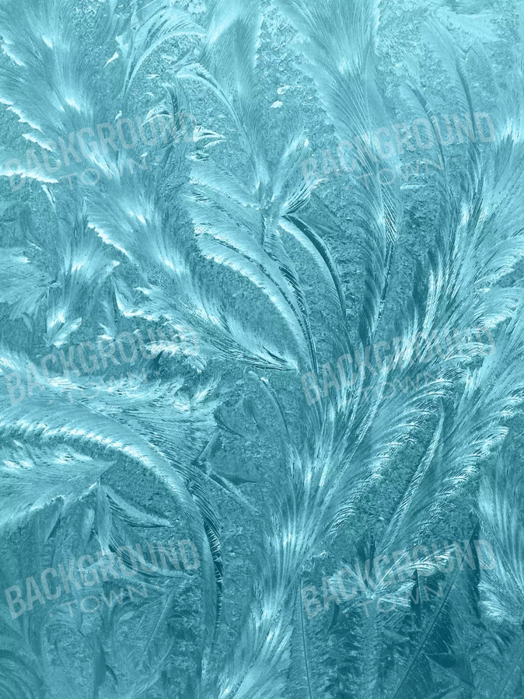 Frosted Blue 5’X6’8’ Fleece (60 X 80 Inch) Backdrop