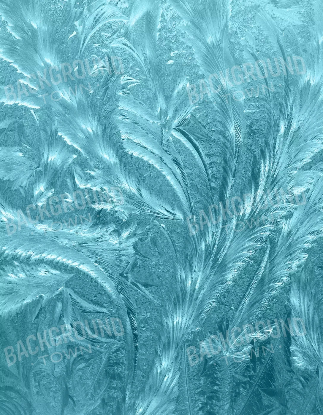 Frosted Blue 6’X8’ Fleece (72 X 96 Inch) Backdrop