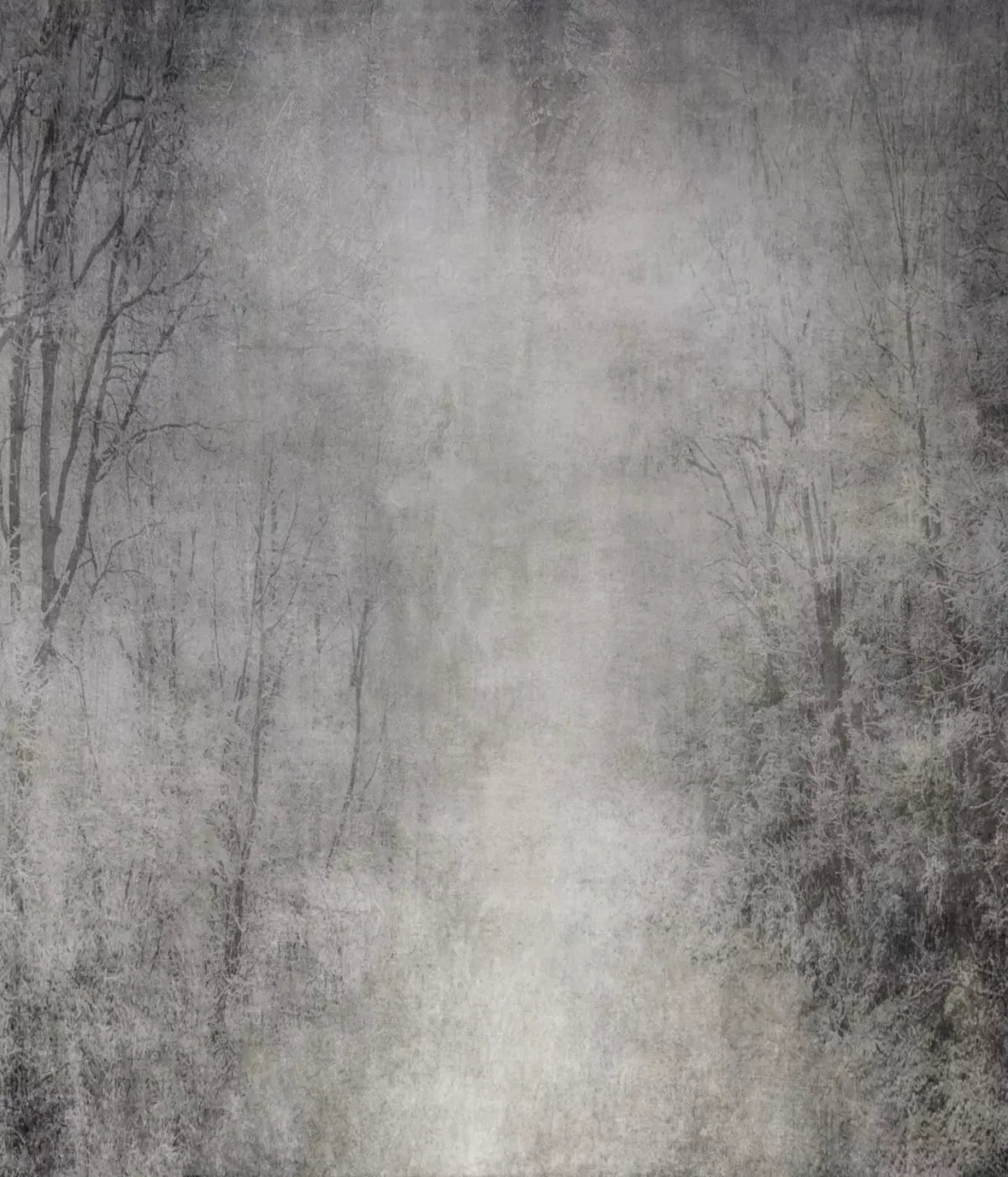 Frosted Trees 10’X12’ Ultracloth (120 X 144 Inch) Backdrop