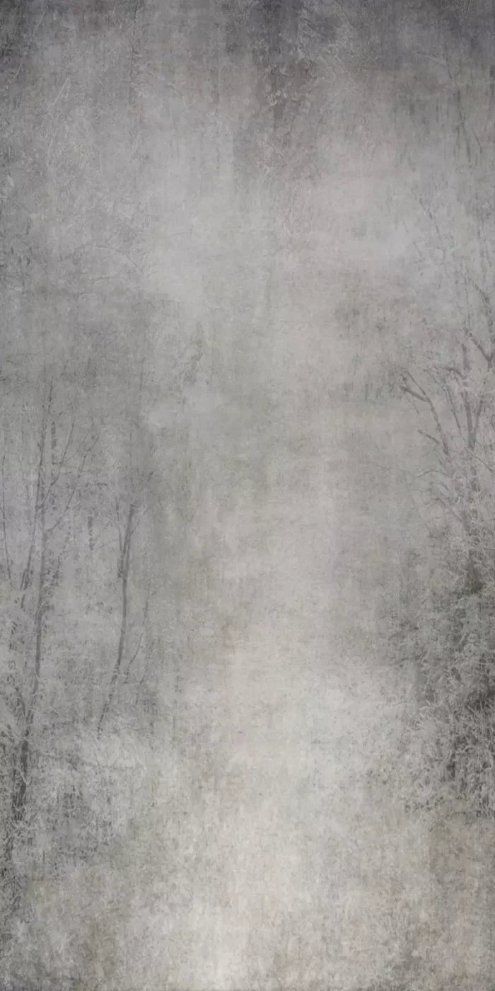 Frosted Trees 10’X20’ Ultracloth (120 X 240 Inch) Backdrop