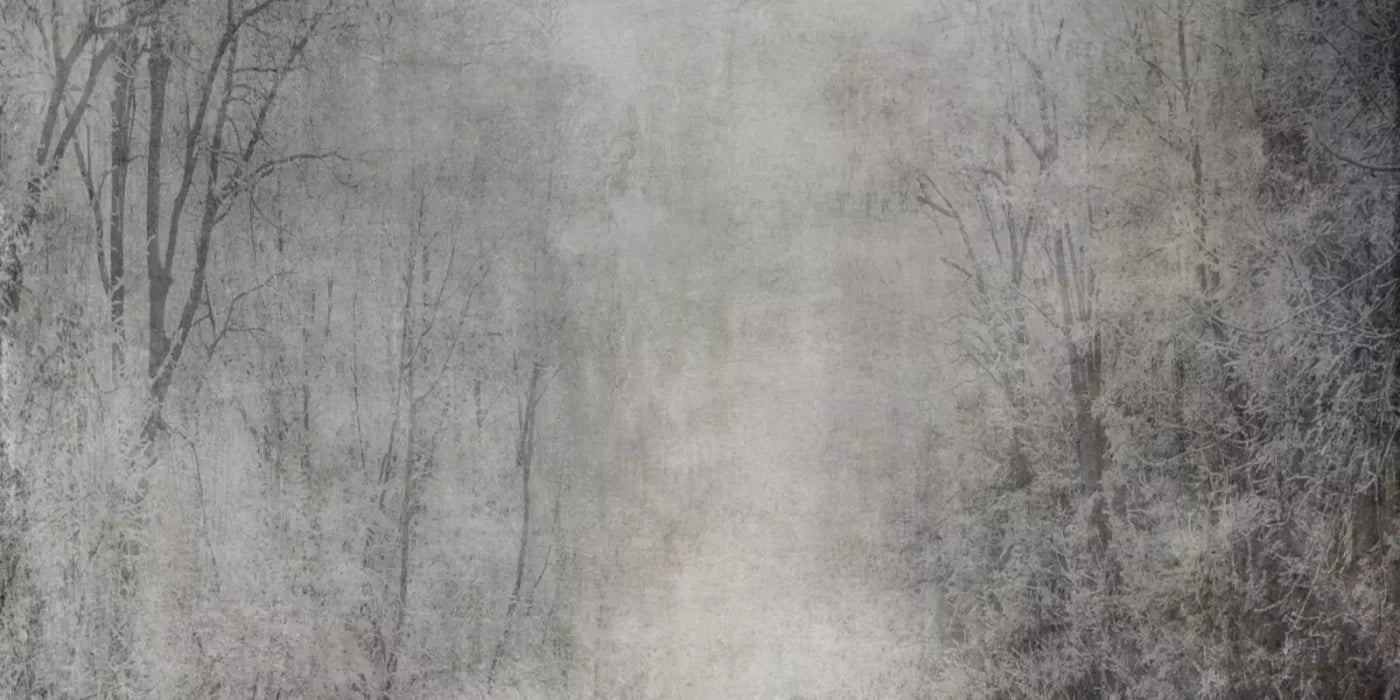 Frosted Trees 20’X10’ Ultracloth (240 X 120 Inch) Backdrop