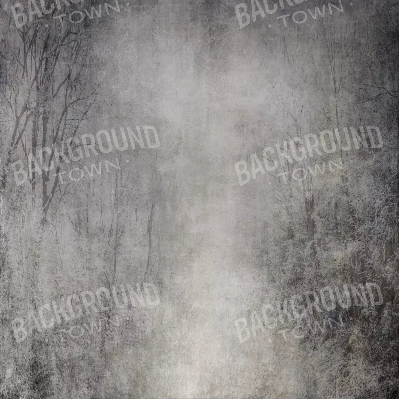 Frosted Trees 8’X8’ Fleece (96 X Inch) Backdrop