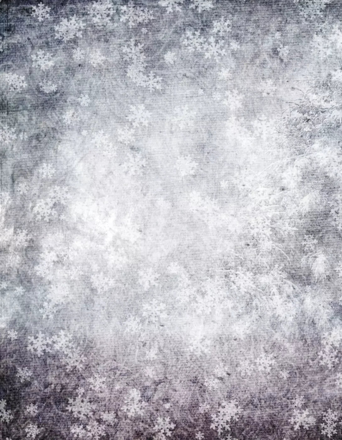 Frosty 6’X8’ Fleece (72 X 96 Inch) Backdrop