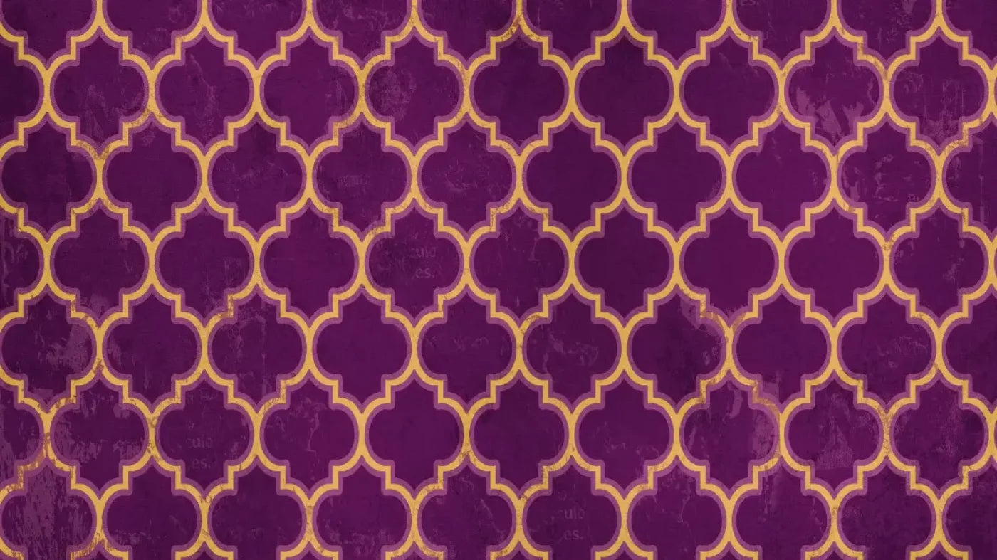 Fuchsia Pattern 14X8 Ultracloth ( 168 X 96 Inch ) Backdrop
