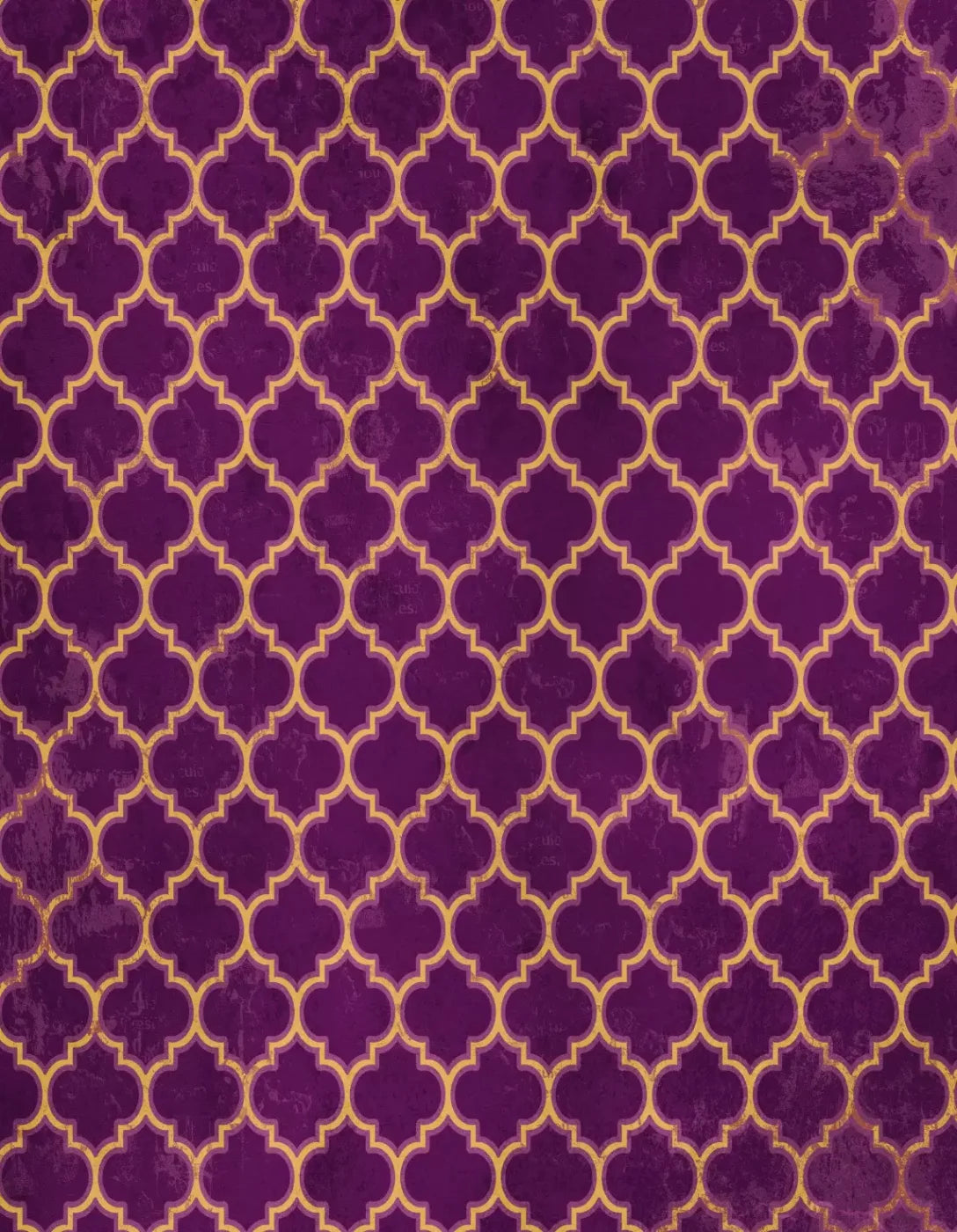 Fuchsia Pattern 6X8 Fleece ( 72 X 96 Inch ) Backdrop