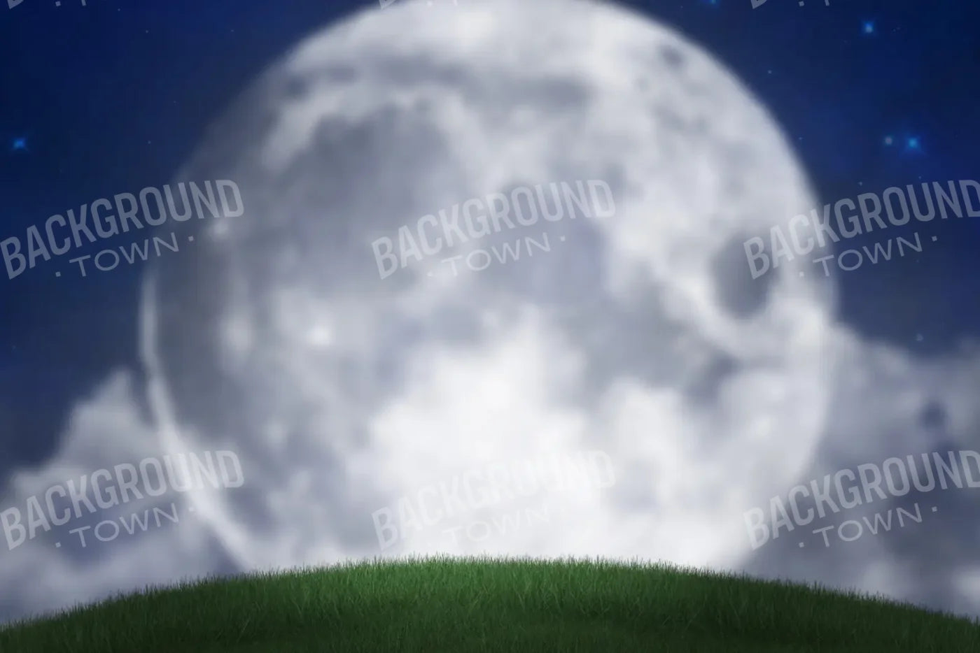 Full Moon Hill 12’x8’ UltraCloth (144 x 96 inch) Backdrop