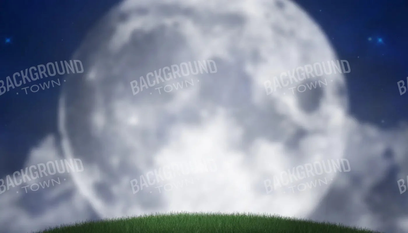 Full Moon Hill 14’x8’ UltraCloth (168 x 96 inch) Backdrop