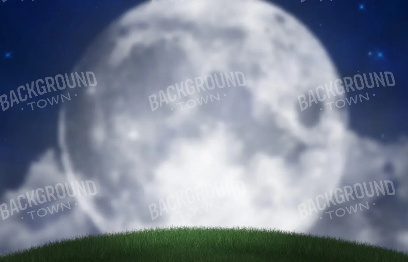 Full Moon Hill 14’x9’ UltraCloth (168 x 108 inch) Backdrop