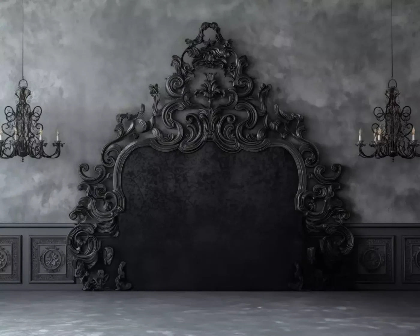 Furniture Headboard 10’X8’ Fleece (120 X 96 Inch) Backdrop