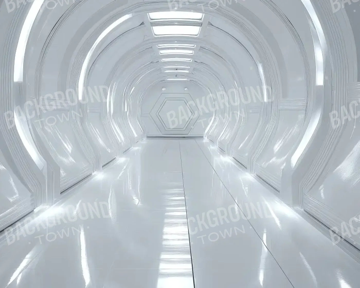 Futuristic Tunnel II 10’x8’ Fleece (120 x 96 inch) Backdrop