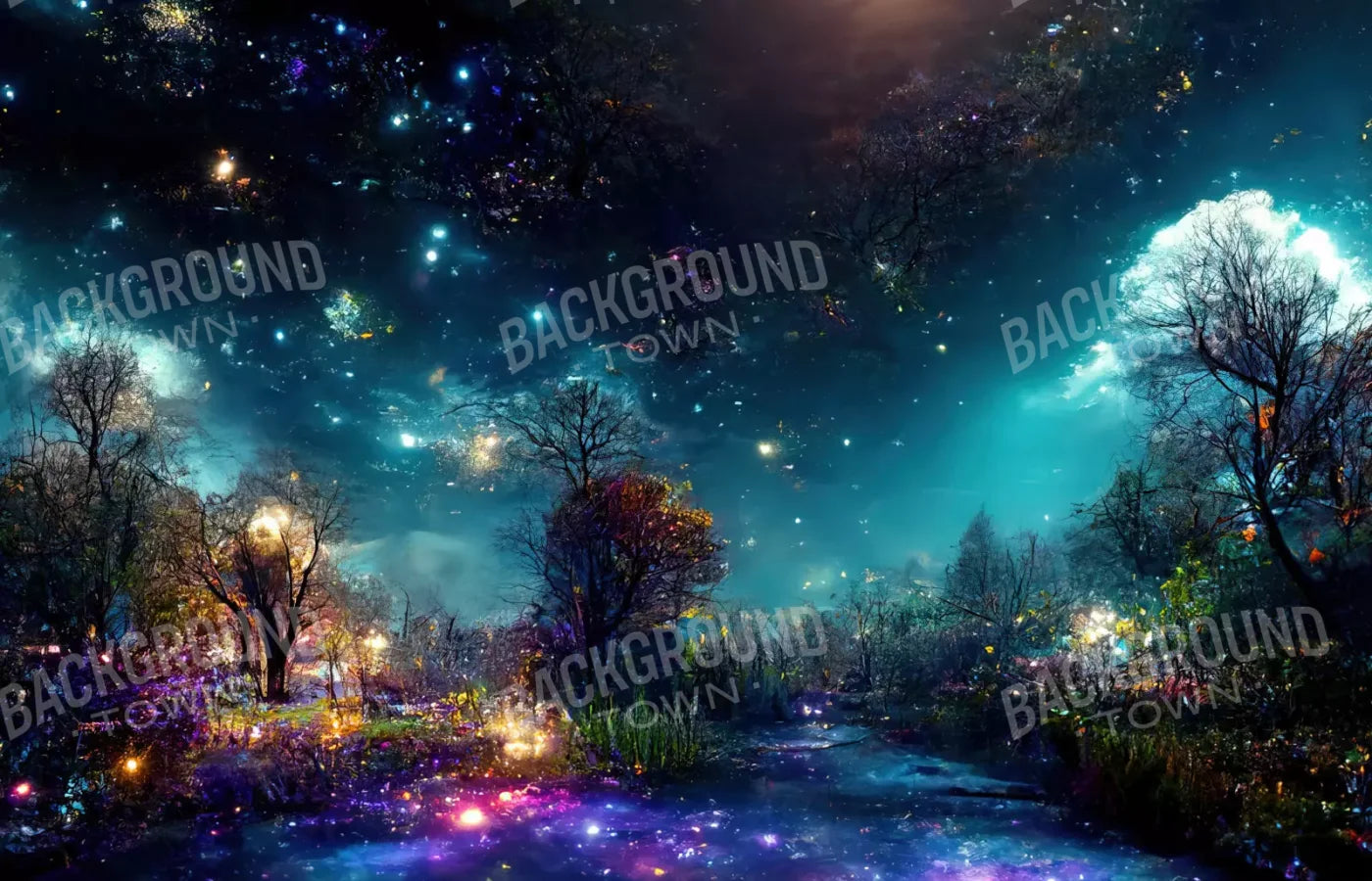 Galaxy Wonderland 12X8 Ultracloth ( 144 X 96 Inch ) Backdrop