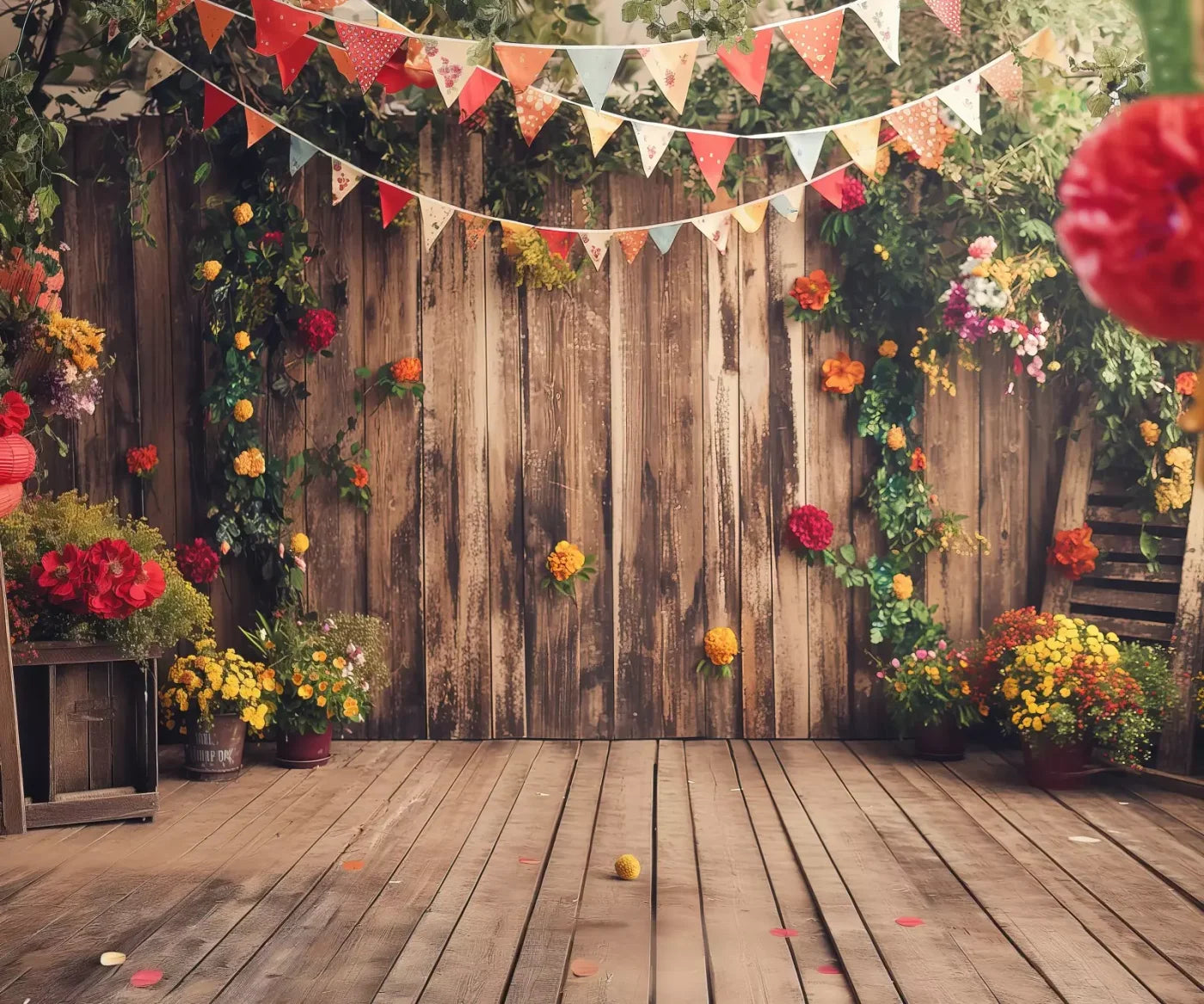 Garden Both 12’X10’ Ultracloth (144 X 120 Inch) Backdrop