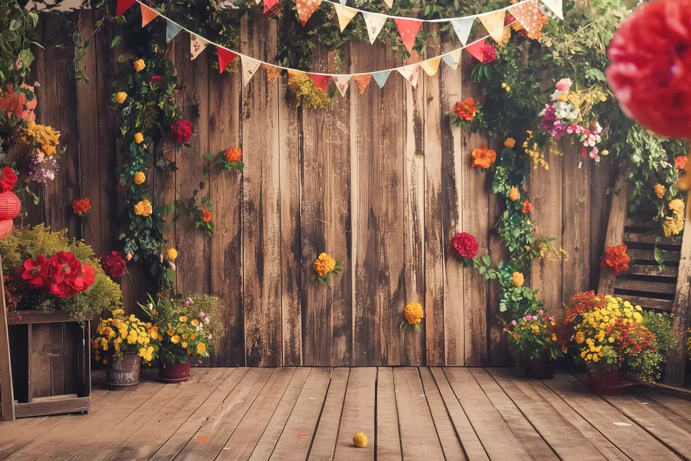 Garden Both 12’X8’ Ultracloth (144 X 96 Inch) Backdrop