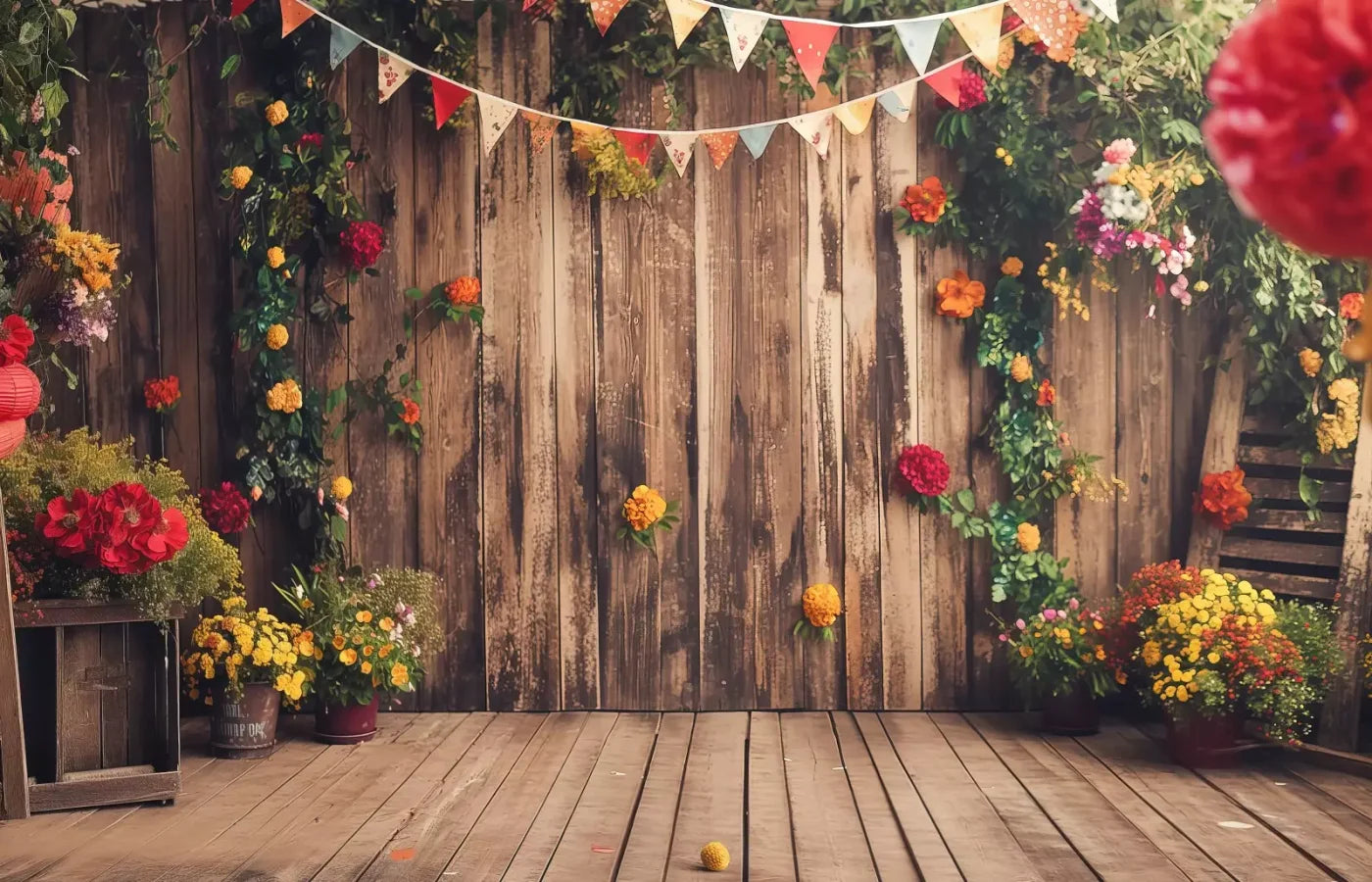 Garden Both 14’X9’ Ultracloth (168 X 108 Inch) Backdrop