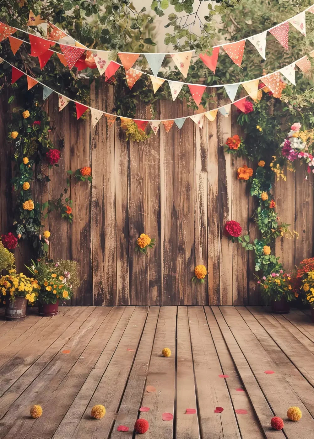 Garden Both 5’X7’ Ultracloth (60 X 84 Inch) Backdrop