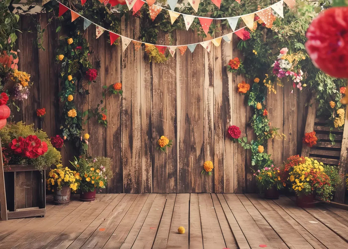 Garden Both 7’X5’ Ultracloth (84 X 60 Inch) Backdrop
