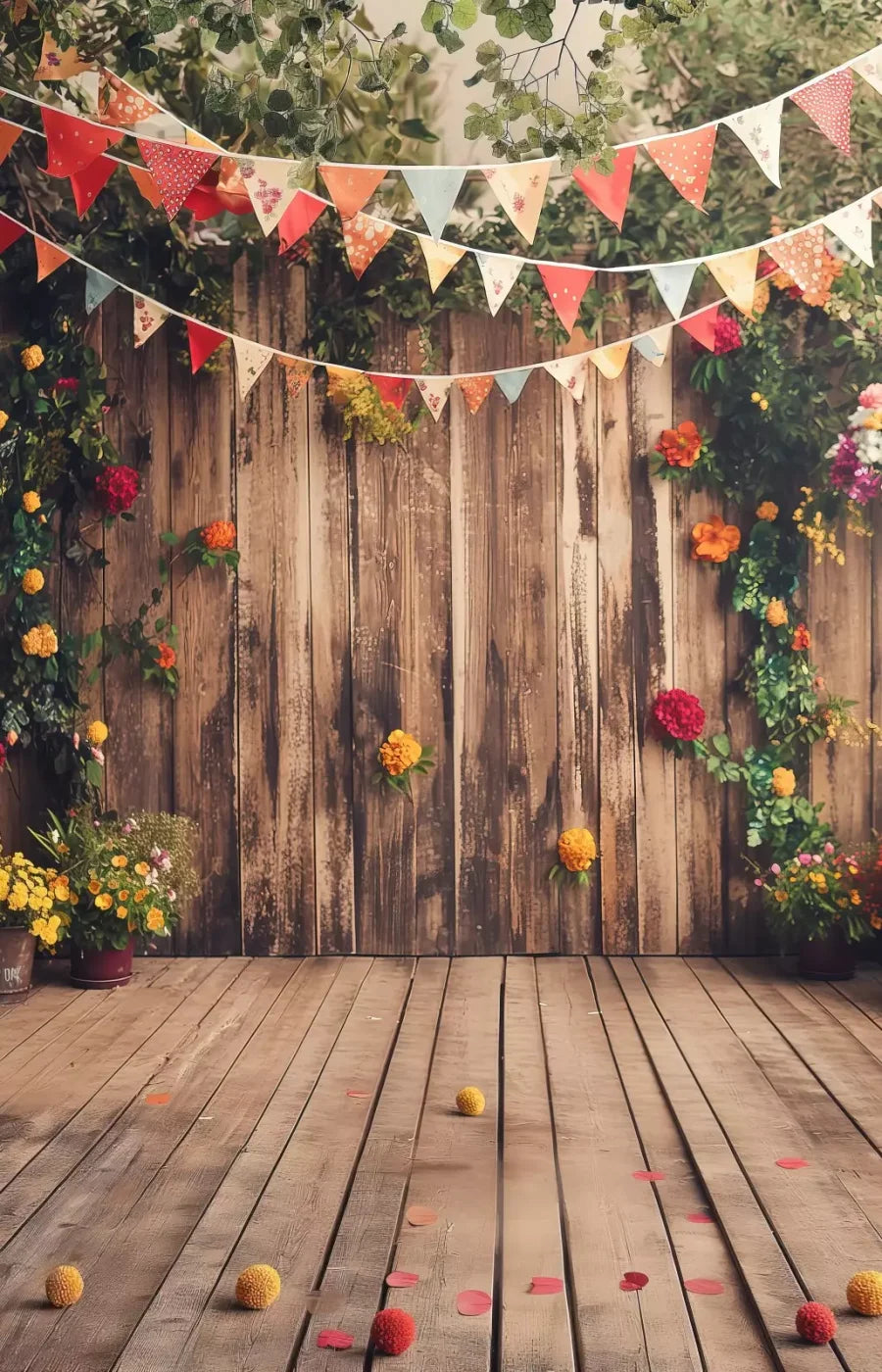Garden Both 9’X14’ Ultracloth (108 X 168 Inch) Backdrop