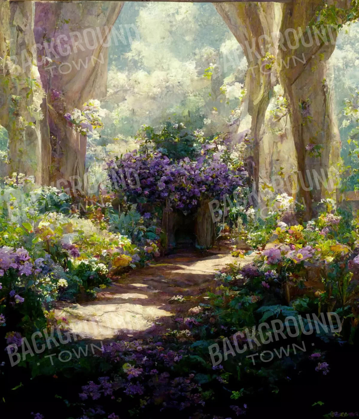 Garden Of Paradise 10X12 Ultracloth ( 120 X 144 Inch ) Backdrop