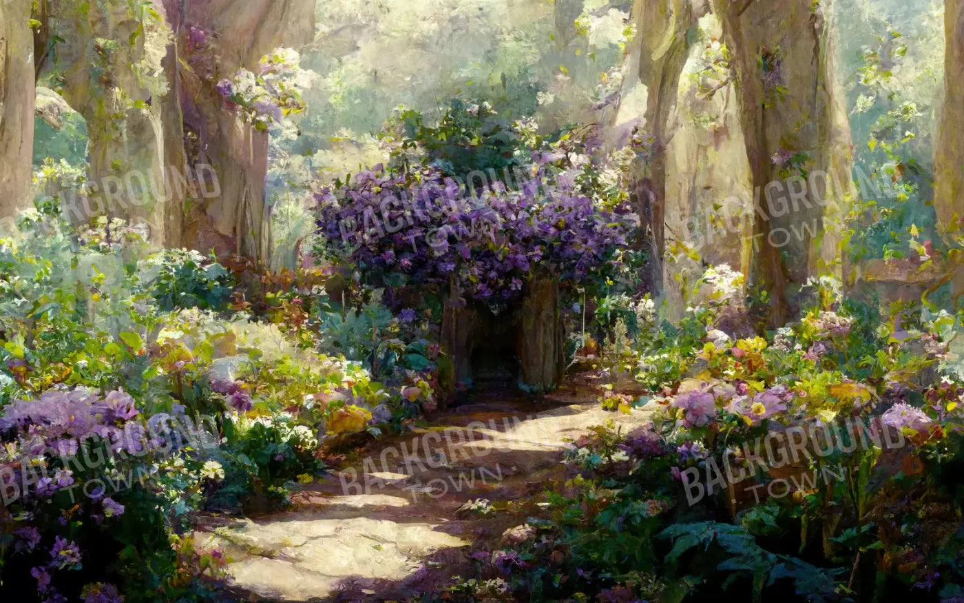 Garden Of Paradise 14X9 Ultracloth ( 168 X 108 Inch ) Backdrop