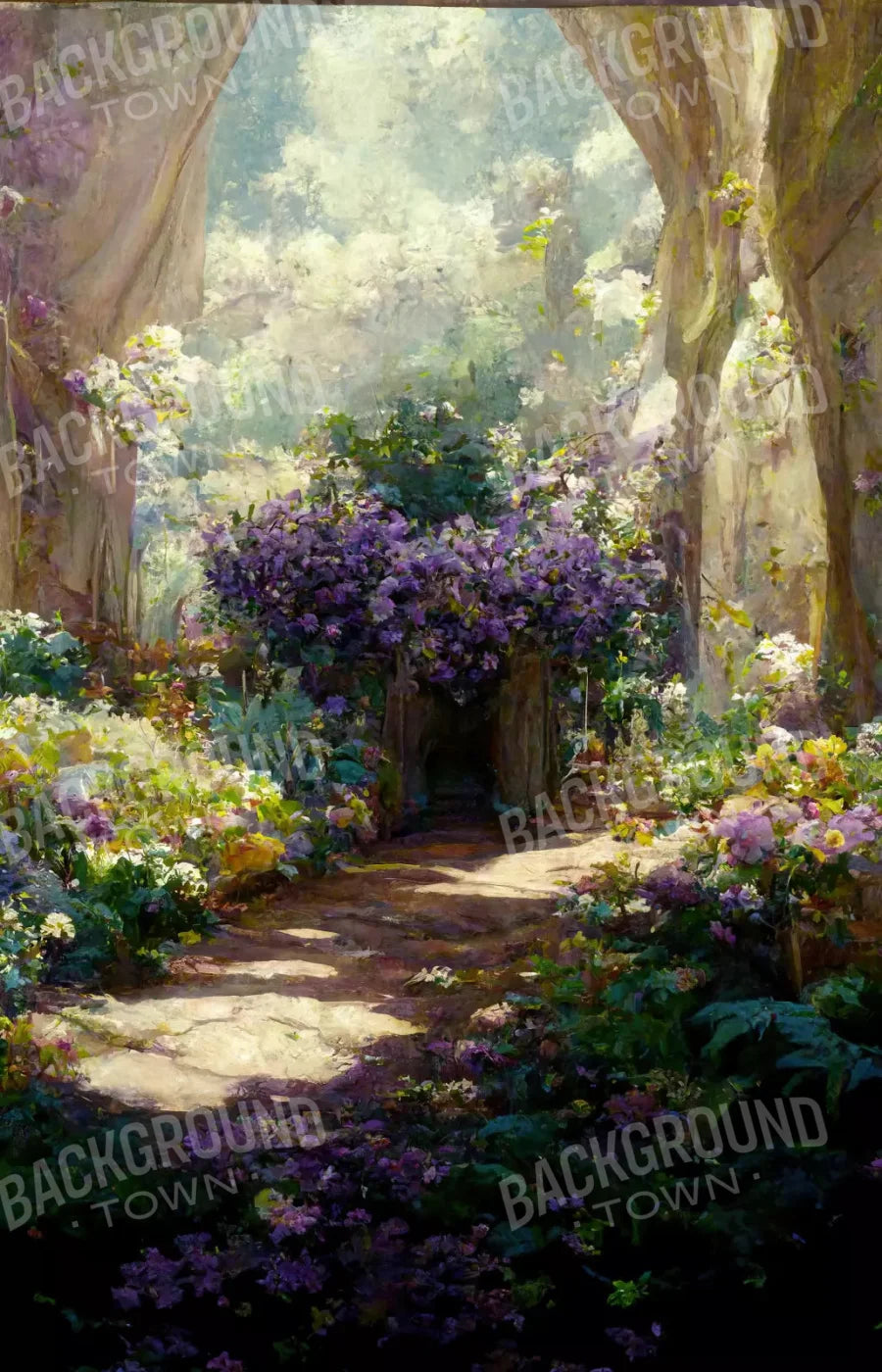 Garden Of Paradise 8X12 Ultracloth ( 96 X 144 Inch ) Backdrop