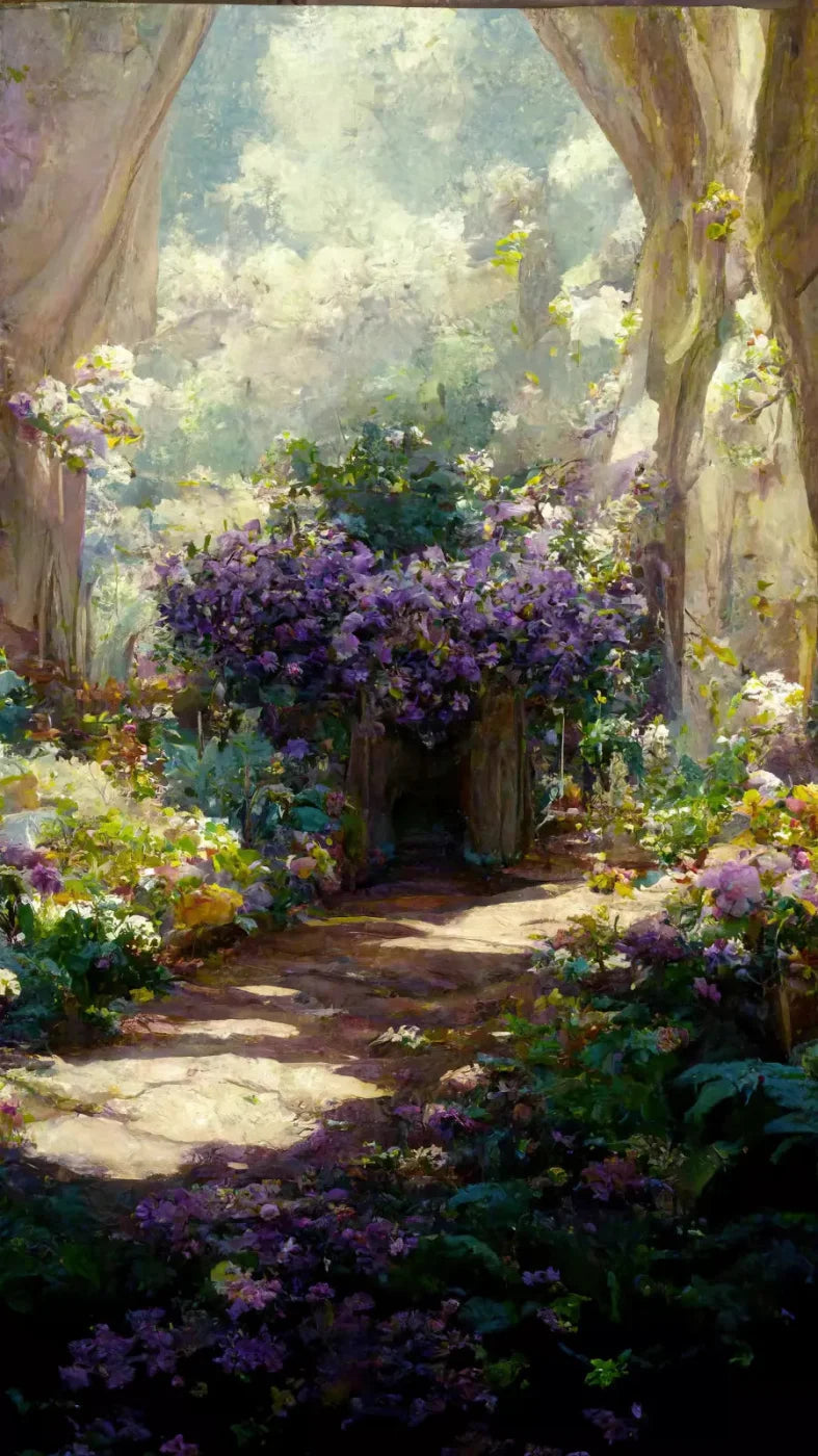 Garden Of Paradise 8X14 Ultracloth ( 96 X 168 Inch ) Backdrop