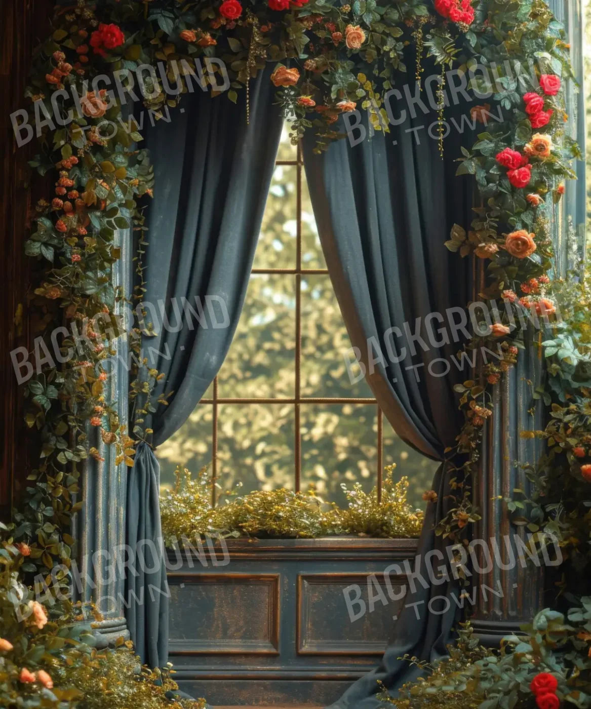 Garden Room 10’x12’ UltraCloth (120 x 144 inch) Backdrop