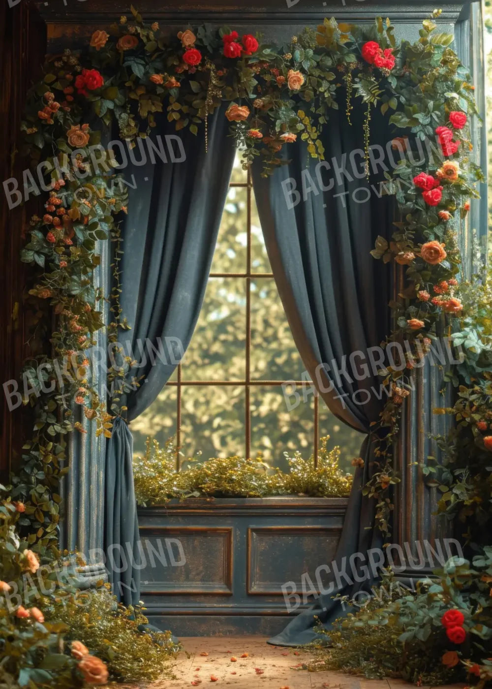 Garden Room 5’x7’ UltraCloth (60 x 84 inch) Backdrop