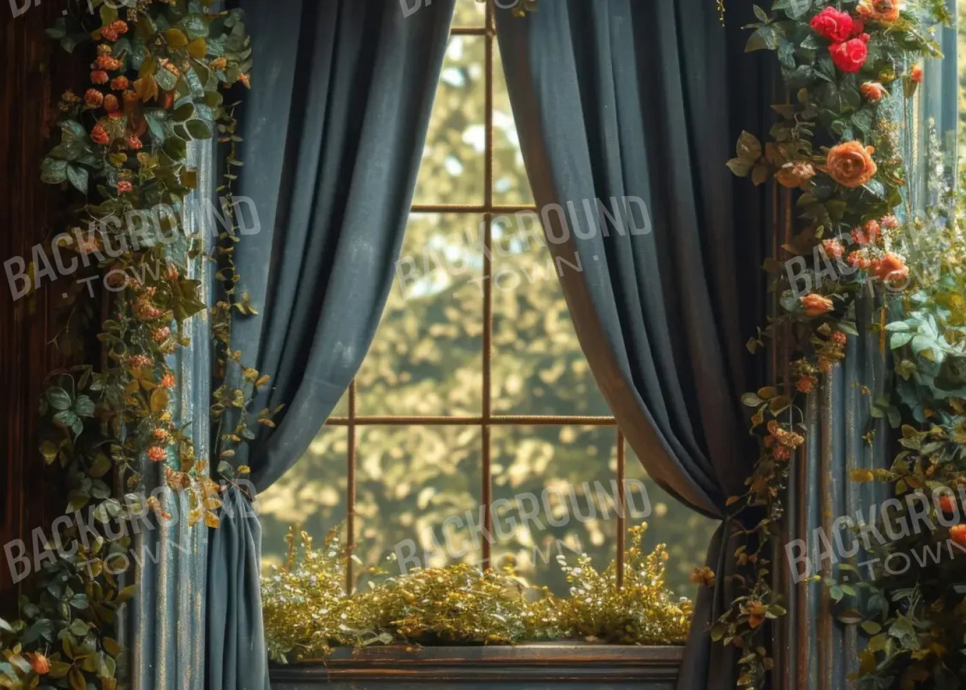 Garden Room 7’x5’ UltraCloth (84 x 60 inch) Backdrop