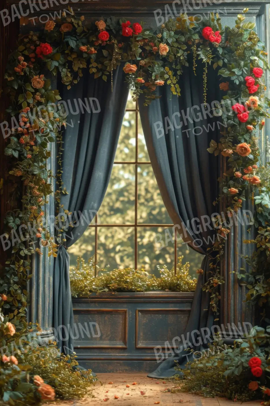 Garden Room 8’x12’ UltraCloth (96 x 144 inch) Backdrop