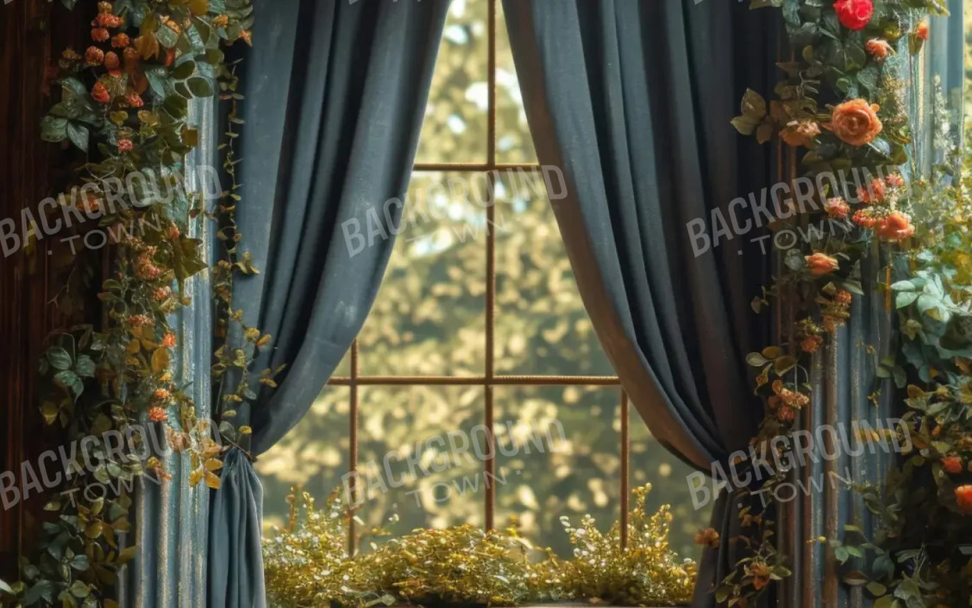 Garden Room 8’x5’ UltraCloth (96 x 60 inch) Backdrop